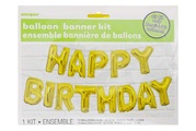NoName, Folienballon Happy-Birthday Girlande