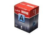 NOVUS, Feindrahtklammern - Type 53 5000 St. Novus 042-0517 Klammern-Typ 53/8 Abmessungen (L x B) 8 mm x 11.3 mm