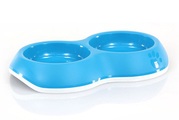 swisspet Lottchen Doppelnapf, blau