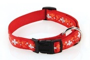 SwissLine Halsband 19mm/32-52cm reflekt.