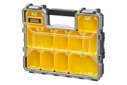 Stanley by Black & Decker, Stanley by Black & Decker Sortimentskoffer (L x B x H) 44.6 x 7.5 x 35.7 cm Anzahl Fächer: 10