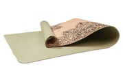 Spokey - Yoga-Matte Savasana - Beige und Grün