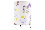 Einhorn Tischlampe LED violett