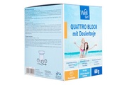 Quattro Block im Dosierschwimmer Wellsan 600g