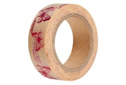 Glorex Washi-Tape 15mmx10m lachs, mit Sc