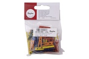 Rayher, Mini Holzwäscheklammern, FSC 100%, 2,5cm, SB-Btl. 48Stück