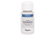 Textil Stoffmalfarbe Glitter, Flasche 50ml