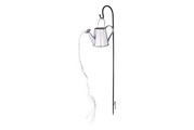 Solarleuchte Metall silver gray 80xLED