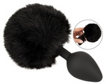 Analplug ?fluffy tail size M? mit Kunstfell-Puschel
