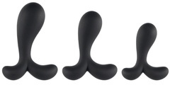 3-teiliges Analplug-Set