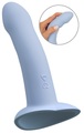 Vibrator ?Heart Guy Blue? mit herzförmigem Saugfuß