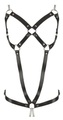 ZADO, Leder Harness 2 Ketten S-L
