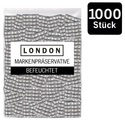 Kondome ?LONDON Q600 feucht? mit Beschichtung auf Silikonbasis
