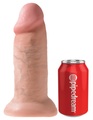Naturdildo, 25,4 cm, Strap-on-kompatibel