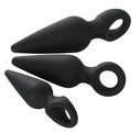 3-teiliges Analplug-Set