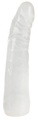 Naturdildo, 21 cm, transparent