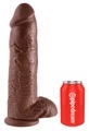 12 Inch Cock - With Balls - Brown