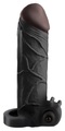 Pipedream (all),Pipedream - Fantasy X-Tensions, Vibrating Real Feel 2 Extention Schwarz | Pipedream