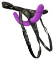 ?Super Soft Double Strap-On? mit herausnehmbarem Doppeldildo