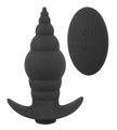 Black Velvets, Analplug ?Bulbous butt plug?, 9 Vibrationsmodi per kabelloser Fernbedienung