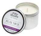 Fifty Shades Collection (all), Play Nice Vanillekerze Schwarz | Fifty Shades Collection