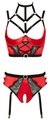 Bustier mit Bügel-Hebe plus Taillenstring ouvert
