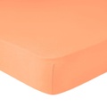 Jersey Fixleintuch für Boxspringbett Superstretch, mandarine
