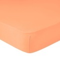 Jersey Fixleintuch für Boxspringbett Superstretch, mandarine