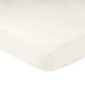 Living Home, Fixleintuch für extra hohe Matratzen und Wasserbetten, offwhite, 120x200?220 cm