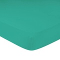 Living Home, Fixleintuch für extra hohe Matratzen und Wasserbetten, smaragd, 120x200?220 cm