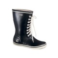 Viking Gummistiefel mit Schnürung schwarz