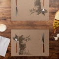 Papiertischset Kraft Bella, braun