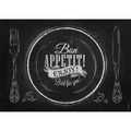 Papiertischset Bon Appetit