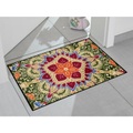 Fussmatte Flower mit Blumen