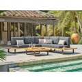 No Name, Gartenlounge Catalina 3-teilig, grau