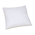 fan Kissen Tencel, weiss