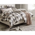 Joop! Satin Bettwäsche Soft Pattern mit Rautenmuster, anthrazit