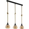 Pendellampe Rampside mit 3 Glasschirmen