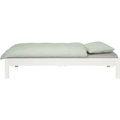 Bett Couch weiß, 90x200cm Huxie Manis-h
