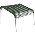 Schaffner - Gartenhocker SÄNTIS - Kunststoff - Tannengrün - 48/50/37 cm