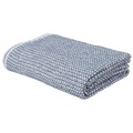 Eskimo, ESKIMO - Decke ASCONA - weiss/blau - Baumwolle - 150/210 cm