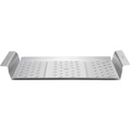BBQ+ Grillkorb flach, Edelstahl 45x30cm