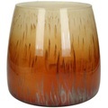 Windlicht Orange mit Farbverlauf H: 23 cm