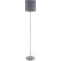 Eglo - Stehlampe Pasteri - Silber und Grau