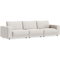 Sofa Ava Grau Stoff B 320 T 107 cm