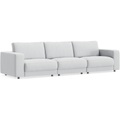 Sofa Ava Grau Stoff B 320 T 107 cm