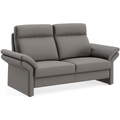 Sofa Albula Grau Leder 182 cm 89 cm