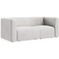 Sofa Melon Beige Stoff 111 cm 93 cm