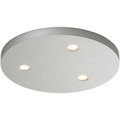 Bopp Close LED-Deckenlampe 3-flammig rund alu