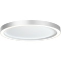 Bopp Aura LED-Deckenleuchte Ø 55cm weiß/aluminium